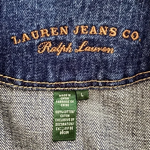 Ralph Lauren Dark Blue Jean Jacket - Picture 4 of 7
